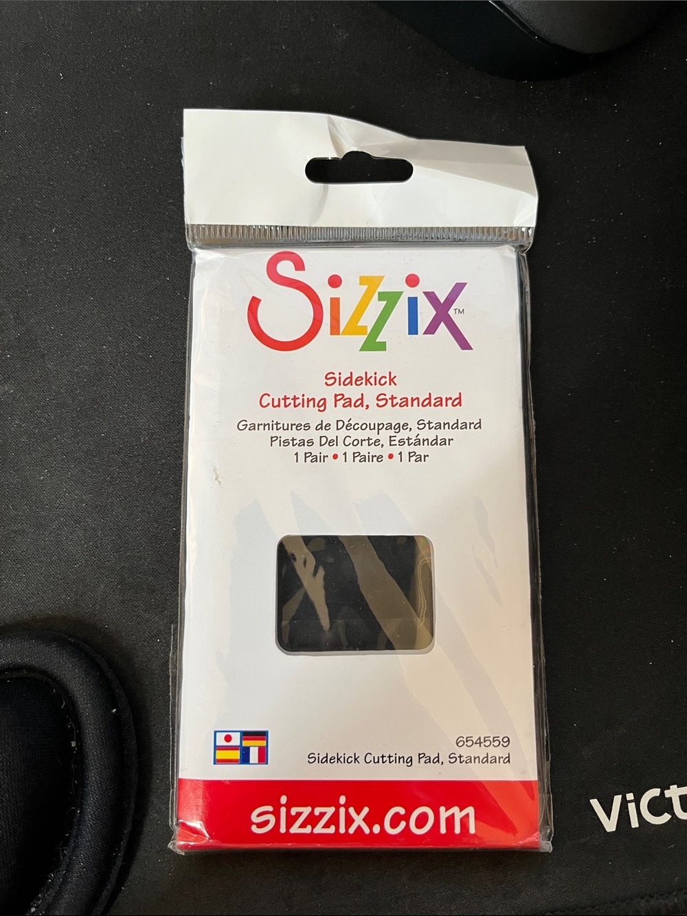 Sizzix White Cutting Pad with Red Logo Accent